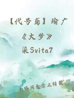 【代号鸢】瑜广《大梦》